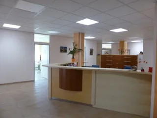 Empfang und Anmeldung